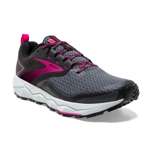 Brooks Divide 2 Women's Trail Running Shoes Black / Pink / White | NZ-458367