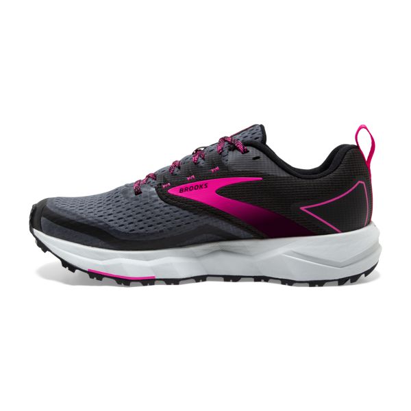 Brooks Divide 2 Women's Trail Running Shoes Black / Pink / White | NZ-458367