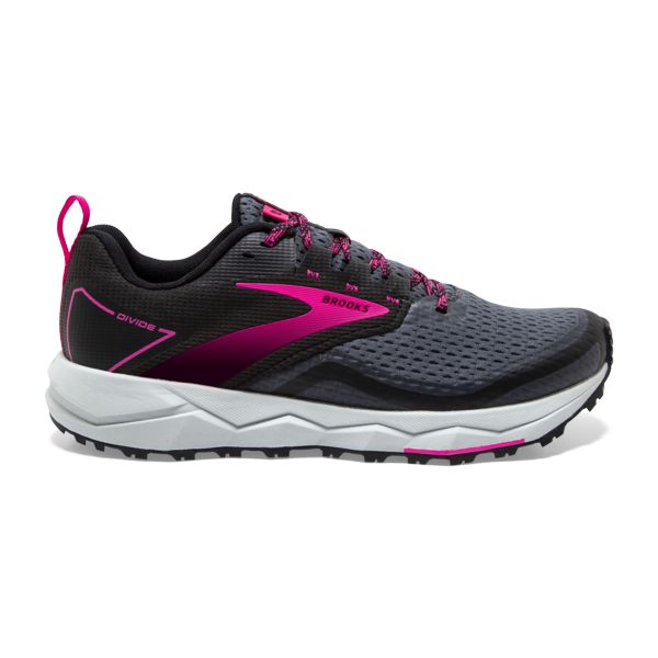 Brooks Divide 2 Women\'s Trail Running Shoes Black / Pink / White | NZ-458367