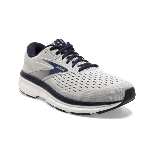 Brooks Dyad 11 Men's Road Running Shoes Grey / Navy | NZ-432105