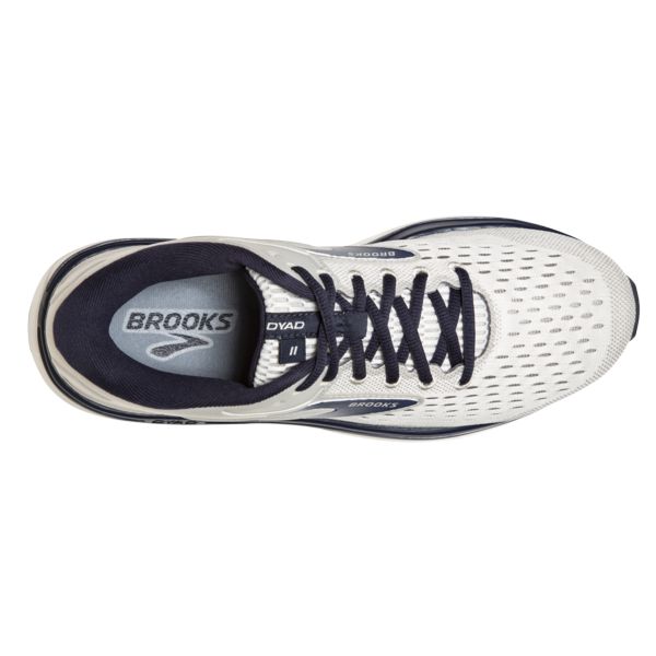 Brooks Dyad 11 Men's Road Running Shoes Grey / Navy | NZ-432105