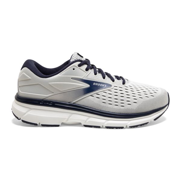 Brooks Dyad 11 Men\'s Road Running Shoes Grey / Navy | NZ-432105