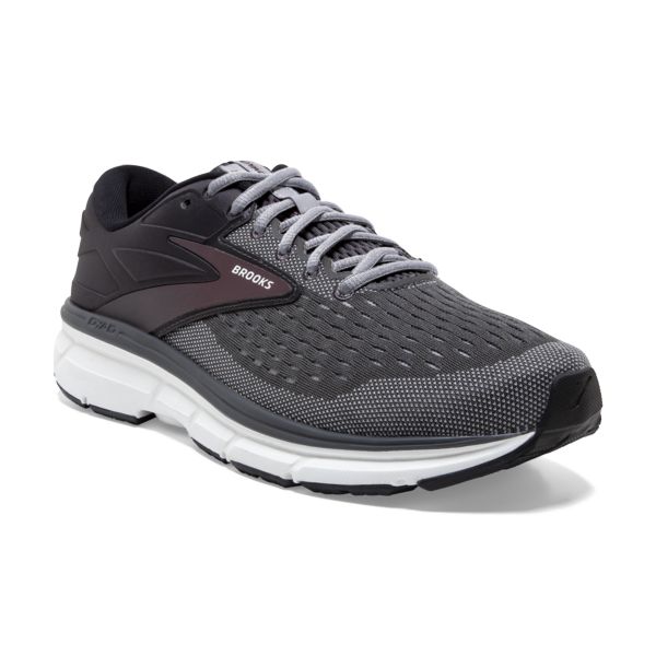 Brooks Dyad 11 Men's Road Running Shoes Black / Grey / White | NZ-983021