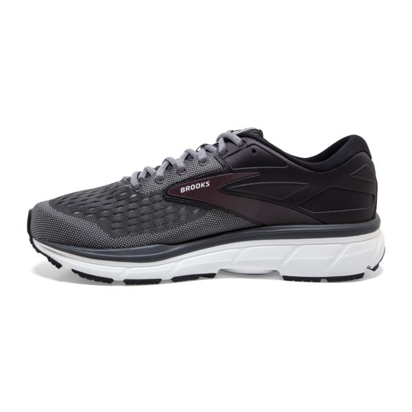 Brooks Dyad 11 Men's Road Running Shoes Black / Grey / White | NZ-983021