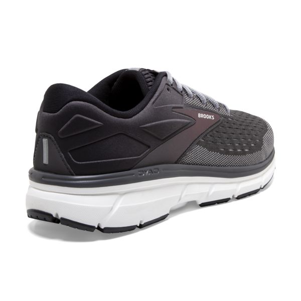 Brooks Dyad 11 Men's Road Running Shoes Black / Grey / White | NZ-983021