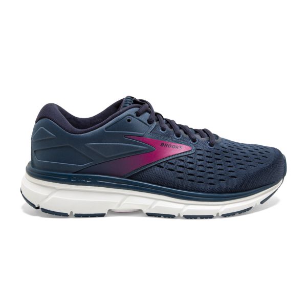 Brooks Dyad 11 Women\'s Road Running Shoes Blue / Navy / Pink | NZ-109524