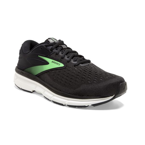 Brooks Dyad 11 Women's Road Running Shoes Black / Green / White | NZ-48951