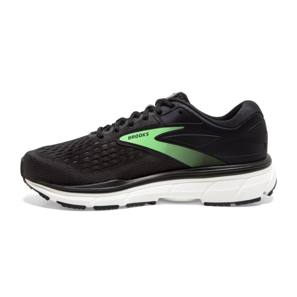 Brooks Dyad 11 Women's Road Running Shoes Black / Green / White | NZ-48951