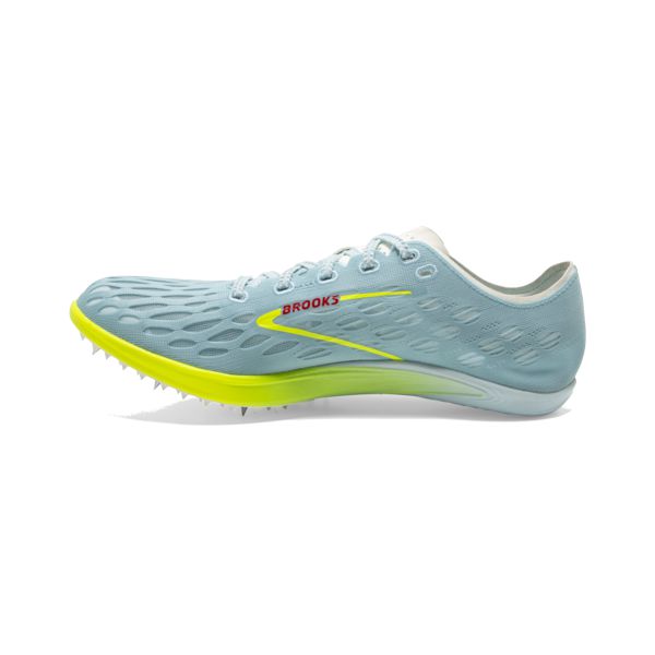 Brooks ELMN8 7 Men's Racing Shoes Blue / Yellow / Red | NZ-275614