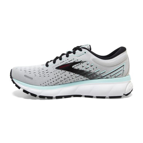 Brooks Ghost 13 Women's Road Running Shoes Grey / Black / Blue | NZ-893576