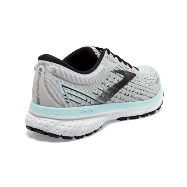 Brooks Ghost 13 Women's Road Running Shoes Grey / Black / Blue | NZ-893576