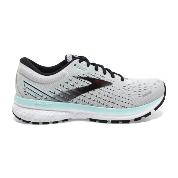 Brooks Ghost 13 Women\'s Road Running Shoes Grey / Black / Blue | NZ-893576