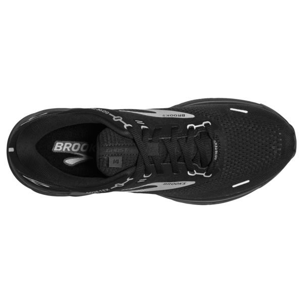 Brooks Ghost 14 GTX Men's Road Running Shoes Black / White | NZ-243176