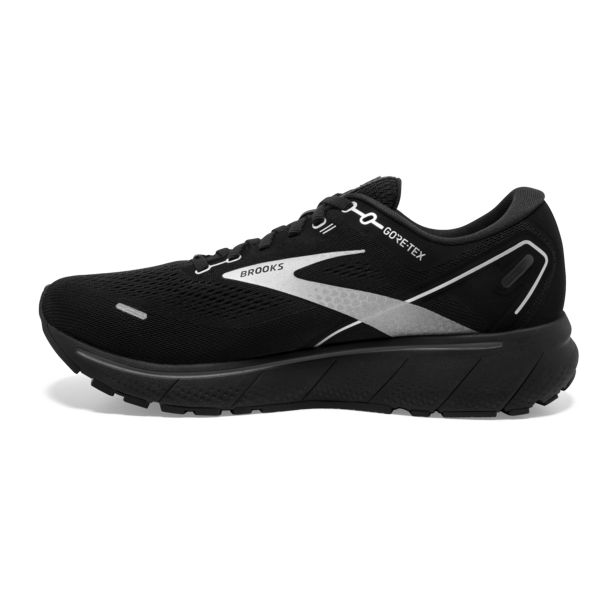 Brooks Ghost 14 GTX Men's Road Running Shoes Black / White | NZ-243176