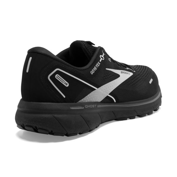 Brooks Ghost 14 GTX Men's Road Running Shoes Black / White | NZ-243176