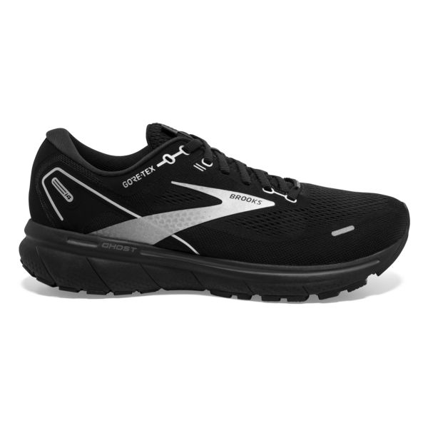 Brooks Ghost 14 GTX Men\'s Road Running Shoes Black / White | NZ-243176