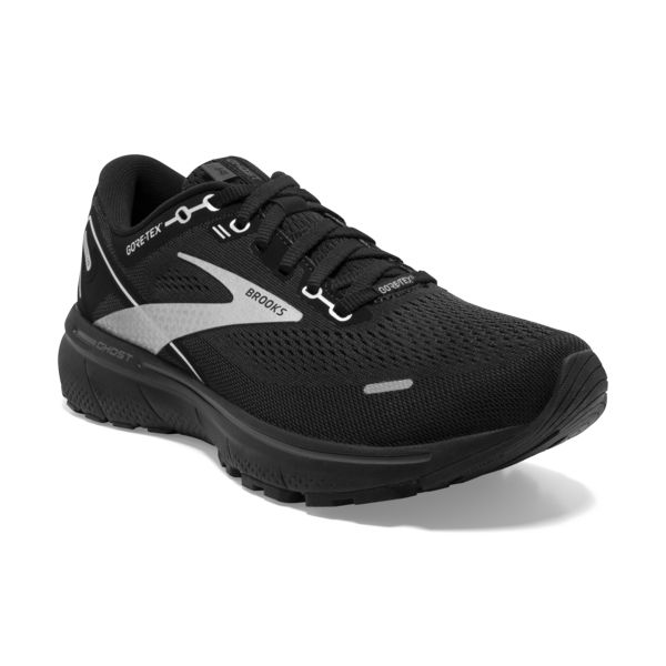 Brooks Ghost 14 GTX Women's Road Running Shoes Black / White | NZ-18539