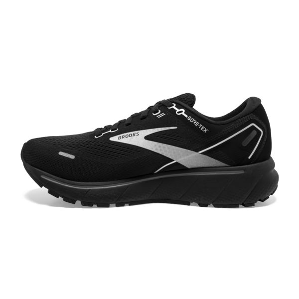 Brooks Ghost 14 GTX Women's Road Running Shoes Black / White | NZ-18539