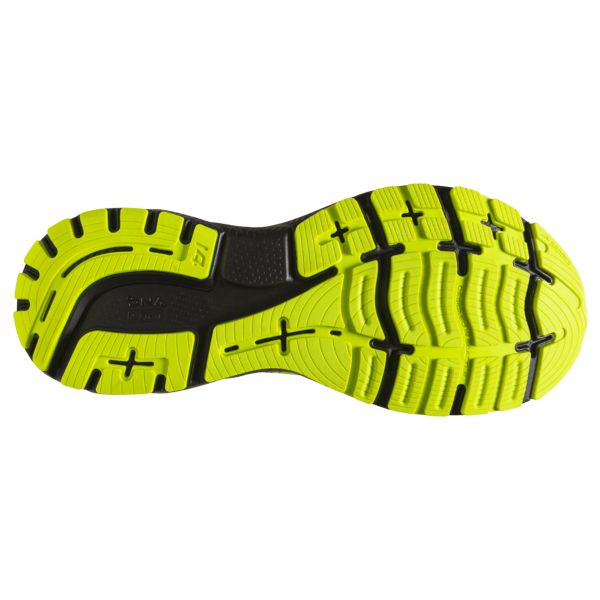 Brooks Ghost 14 Men's Road Running Shoes Yellow / Black | NZ-167059