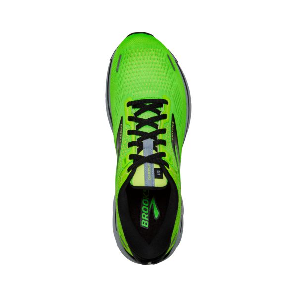 Brooks Ghost 14 Men's Road Running Shoes Green / Black / Grey | NZ-639172