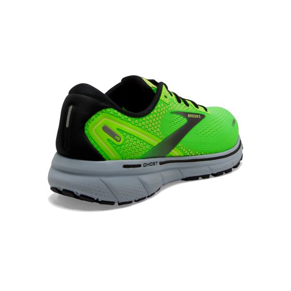 Brooks Ghost 14 Men's Road Running Shoes Green / Black / Grey | NZ-639172