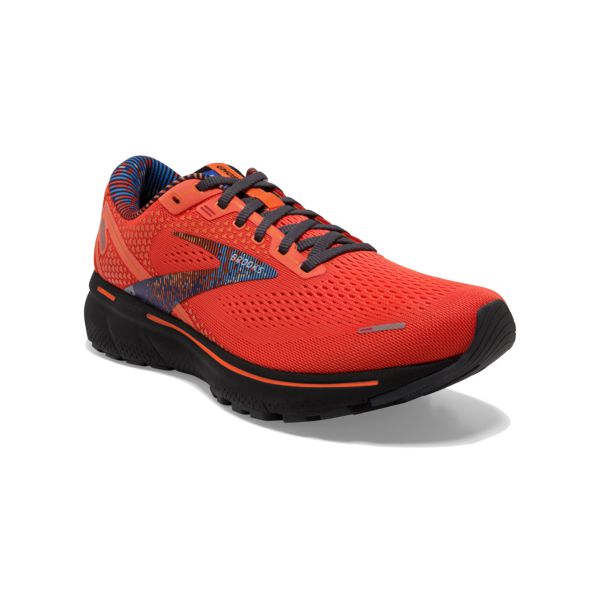 Brooks Ghost 14 Men's Road Running Shoes Orange / Blue / Black | NZ-91457