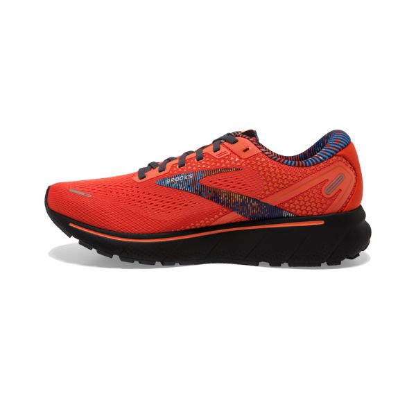 Brooks Ghost 14 Men's Road Running Shoes Orange / Blue / Black | NZ-91457