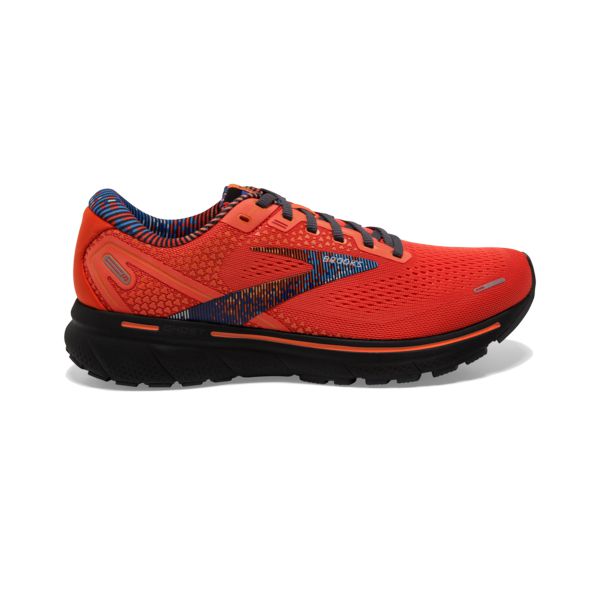 Brooks Ghost 14 Men\'s Road Running Shoes Orange / Blue / Black | NZ-91457