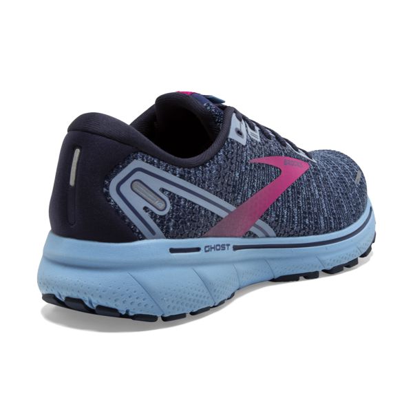 Brooks Ghost 14 Women's Road Running Shoes Blue / Red | NZ-208365