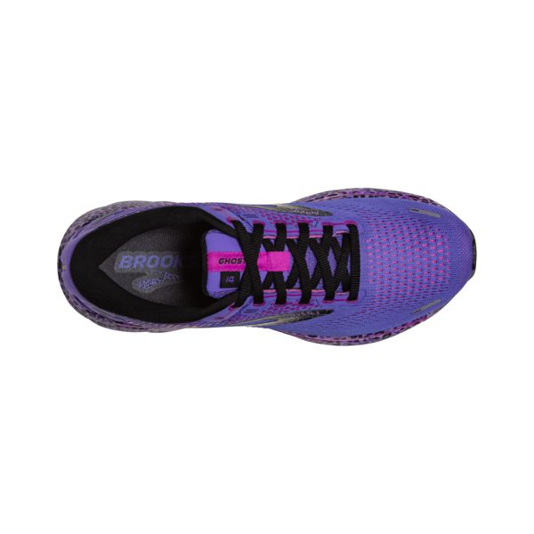 Brooks Ghost 14 Women's Road Running Shoes Purple / Pink / Black | NZ-283549