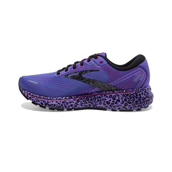 Brooks Ghost 14 Women's Road Running Shoes Purple / Pink / Black | NZ-283549