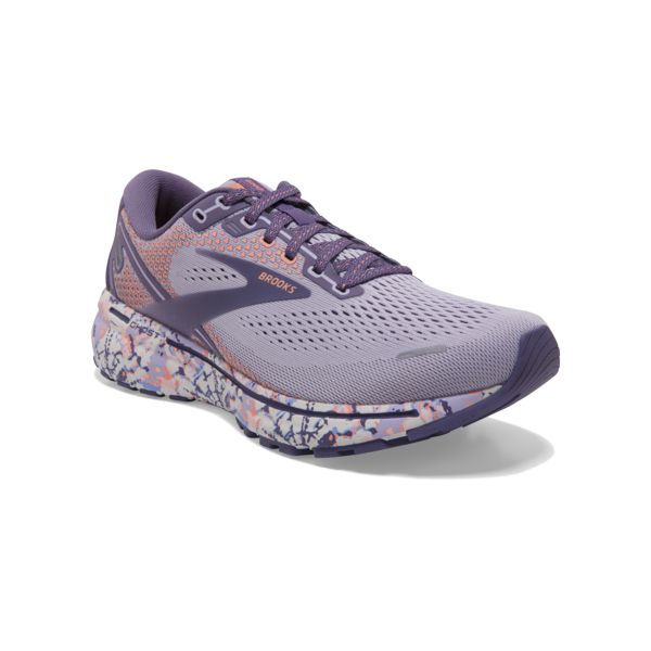 Brooks Ghost 14 Women's Road Running Shoes Purple / Pink | NZ-451978