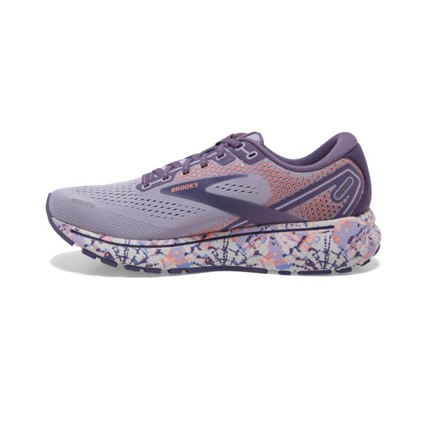 Brooks Ghost 14 Women's Road Running Shoes Purple / Pink | NZ-451978