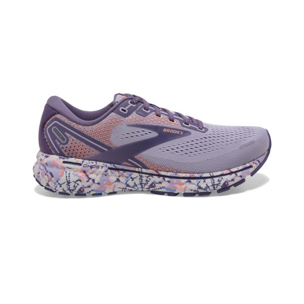 Brooks Ghost 14 Women\'s Road Running Shoes Purple / Pink | NZ-451978