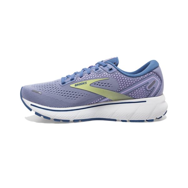 Brooks Ghost 14 Women's Road Running Shoes Purple / Blue / Yellow | NZ-503124