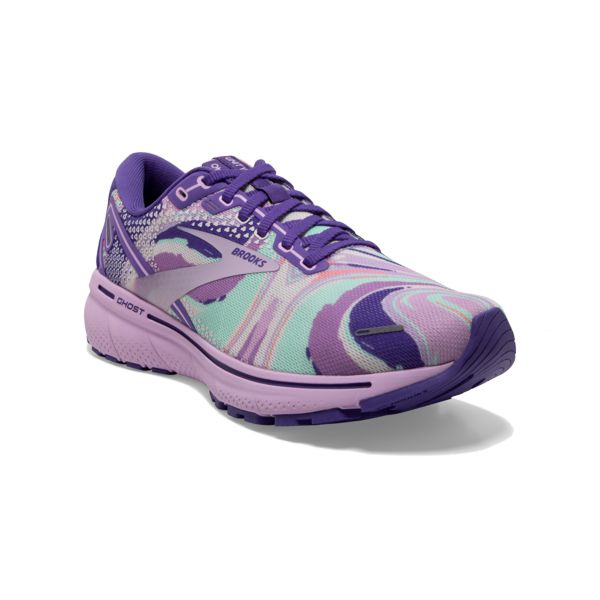 Brooks Ghost 14 Women's Road Running Shoes Purple / Pink | NZ-694781