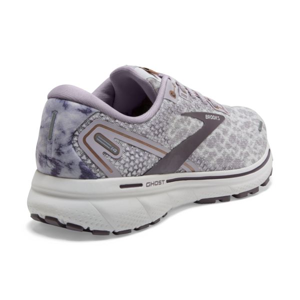 Brooks Ghost 14 Women's Road Running Shoes Grey / Purple | NZ-719280