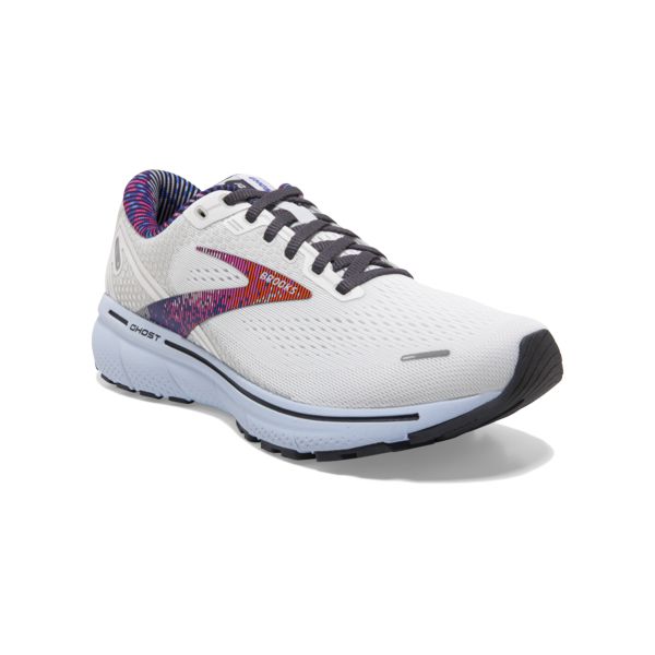 Brooks Ghost 14 Women's Road Running Shoes White / Multicolor | NZ-724165