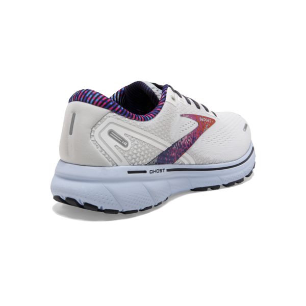 Brooks Ghost 14 Women's Road Running Shoes White / Multicolor | NZ-724165