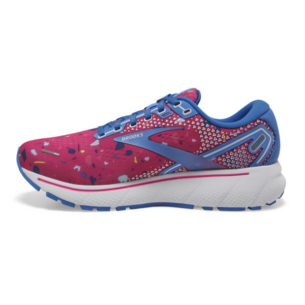 Brooks Ghost 14 Women's Road Running Shoes Red / Blue / White | NZ-730915