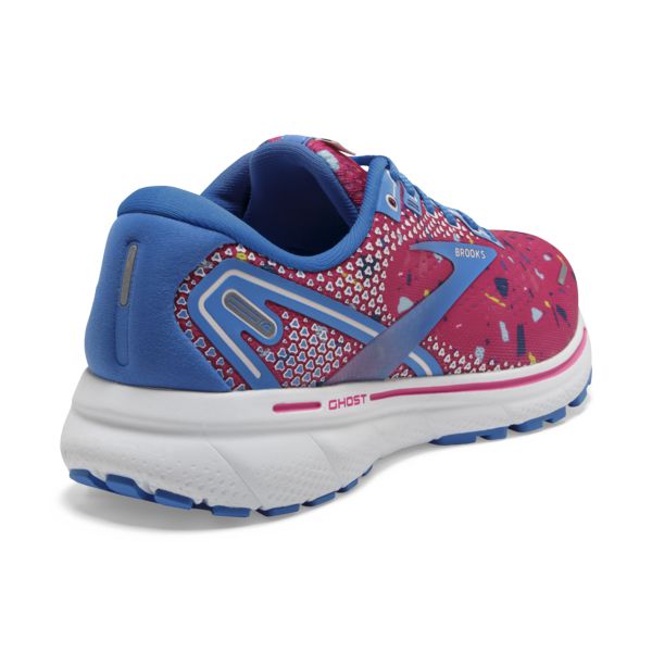 Brooks Ghost 14 Women's Road Running Shoes Red / Blue / White | NZ-730915