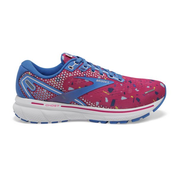 Brooks Ghost 14 Women\'s Road Running Shoes Red / Blue / White | NZ-730915