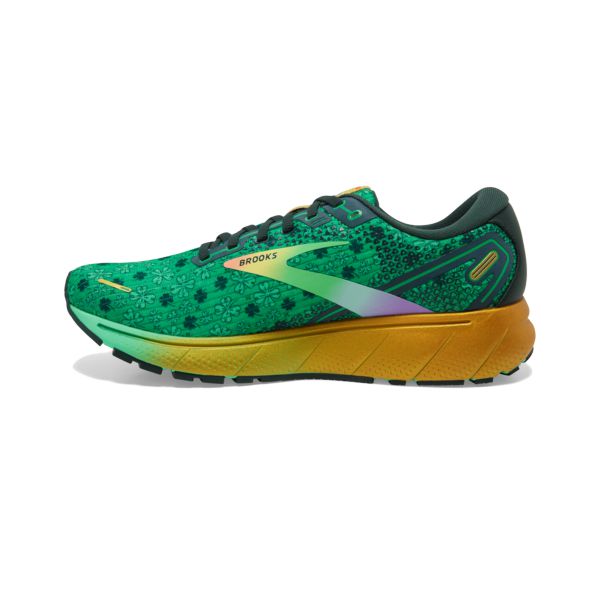 Brooks Ghost 14 Women's Road Running Shoes Green / Black / Gold | NZ-819465