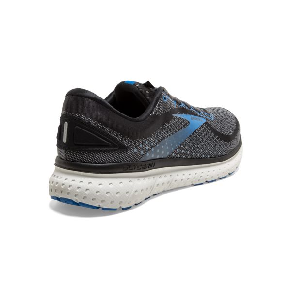 Brooks Glycerin 18 Men's Road Running Shoes Grey / Blue / White | NZ-604795