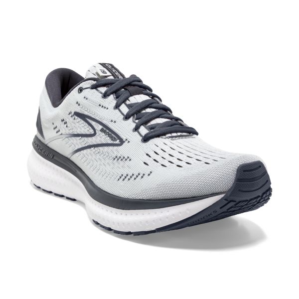 Brooks Glycerin 19 Women's Road Running Shoes Grey / White | NZ-34759