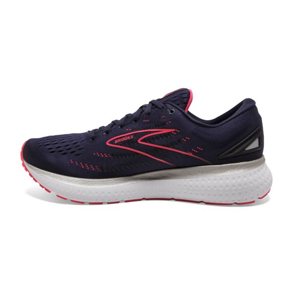 Brooks Glycerin 19 Women's Road Running Shoes Navy / Pink / White | NZ-437980