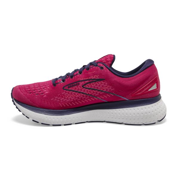 Brooks Glycerin 19 Women's Road Running Shoes Red / Purple / White | NZ-509624