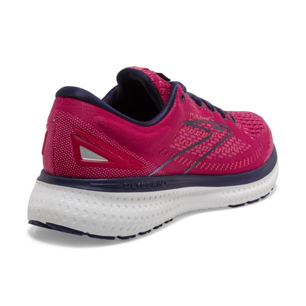 Brooks Glycerin 19 Women's Road Running Shoes Red / Purple / White | NZ-509624