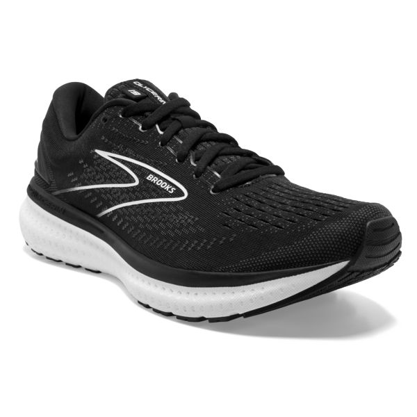 Brooks Glycerin 19 Women's Road Running Shoes Black / White | NZ-564802