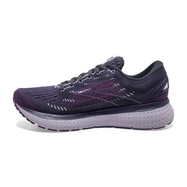 Brooks Glycerin 19 Women's Road Running Shoes Purple / Black / White | NZ-601984